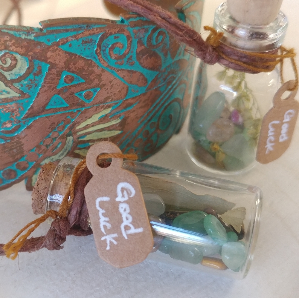 Good Luck Spell Bottle